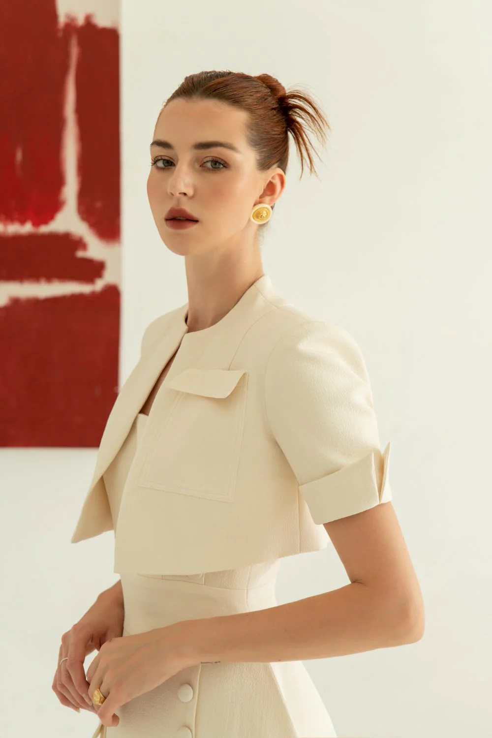 Aiden Cropped Coat - Image 4