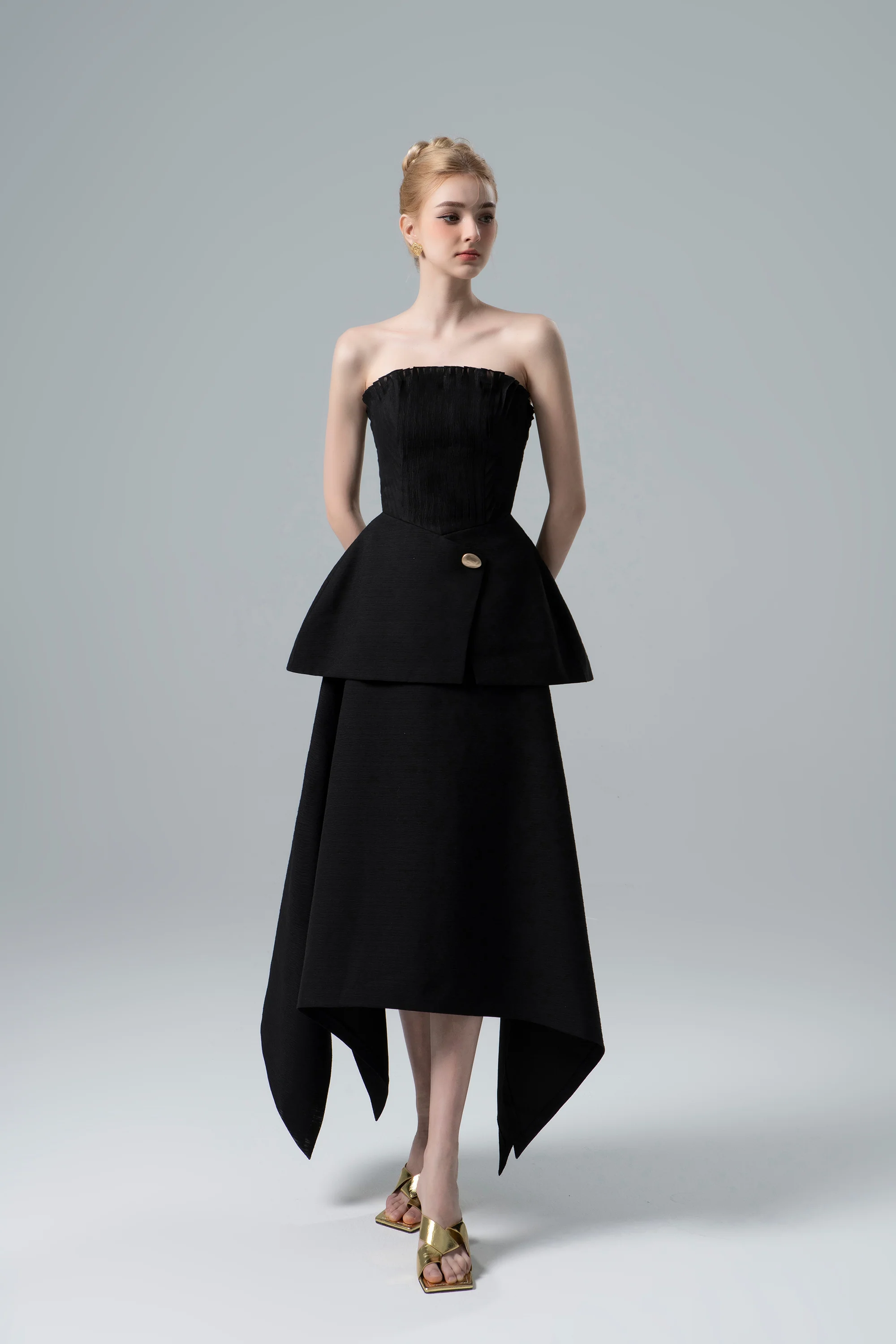 Aliniza Strapless Dress - Image 3