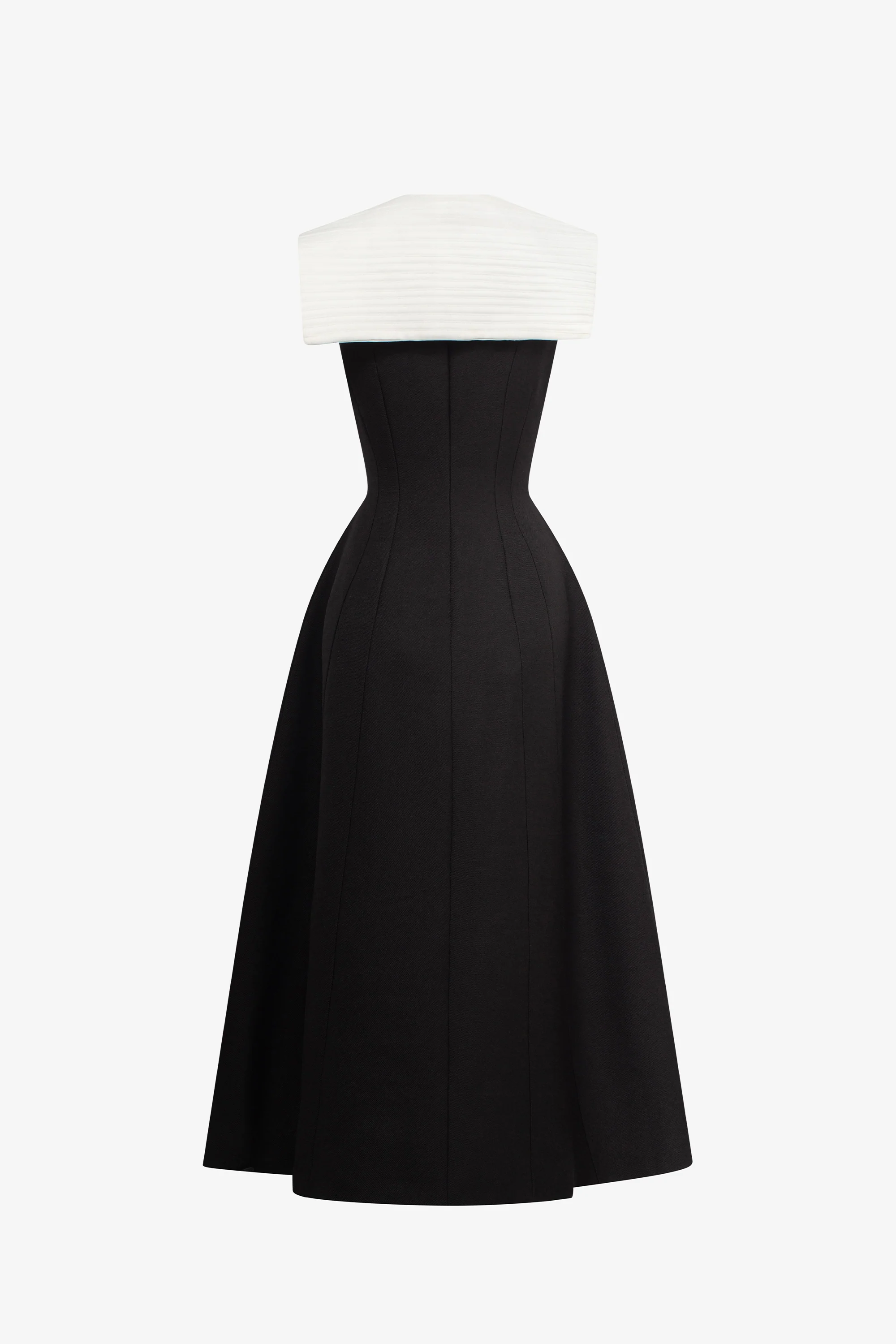 Emilia Stitching Midi Dress - Image 2