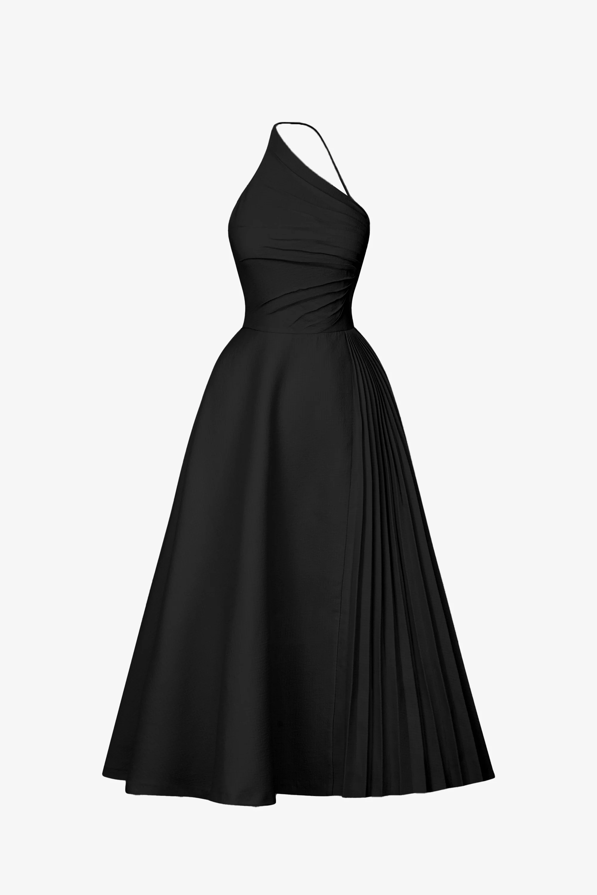 Lisa Diagonal Neck Dress - Image 6